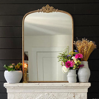 Gold Ornate Primrose Mirror