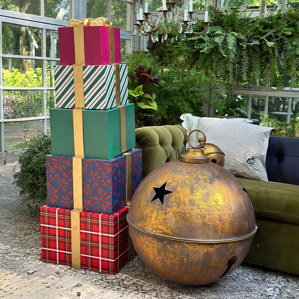 Present Stack Topiary - Decor Steals