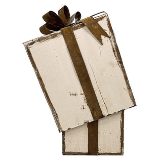 Nesting Metal Decorative Christmas Presents, Set of Three