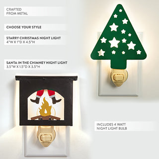 Festive Christmas Night Light, Choose Your Style