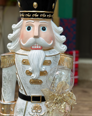 Standing Decorative Nutcracker with LED Light, Choose Your Style