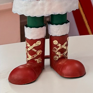 Whimsical Metal Nutcracker Figurine, Set of 2 | Santa and Soldier Christmas Decor