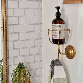 Gold wall candle holder sconce decor