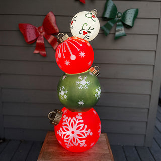 Huge LED Christmas Ornament Decor