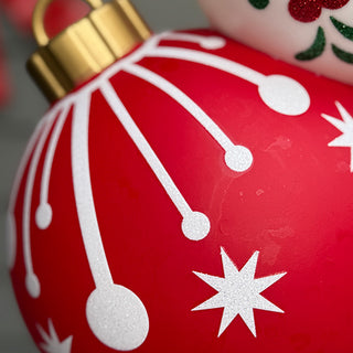 Huge LED Christmas Ornament Decor