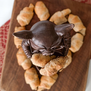 Distinguished Pig Bronze Bowl | Dapper Critters Collection