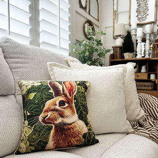 Easter Bunny Pillow Covers, Set of 2