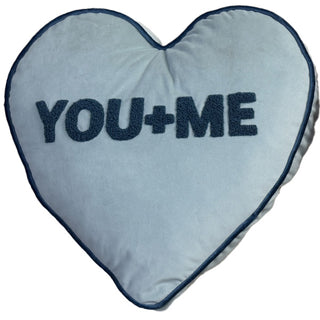 You Plus Me heart pillow romantic home decor