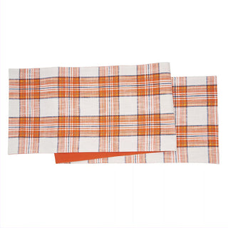 Plaid Placemats, Napkins and Runner Set | Autumn Glow