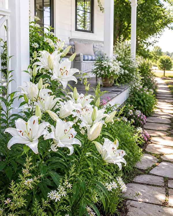 Award-Winning Casa Blanca Lily Bulbs, Set of 5