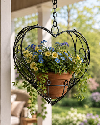 Hanging Heart Shaped Planter