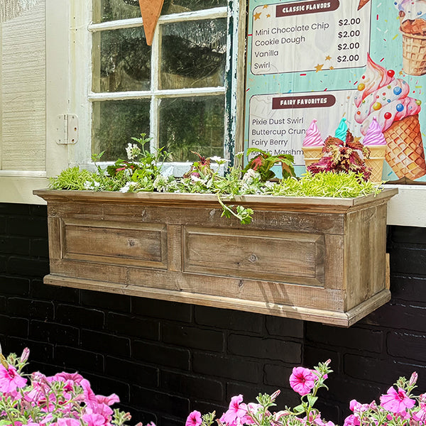 window planter boxes self watering Self Watering Planter Window Box