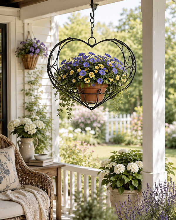 Hanging Heart Shaped Planter