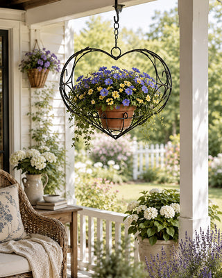 Hanging Heart Shaped Planter