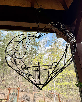 Hanging Heart Shaped Planter