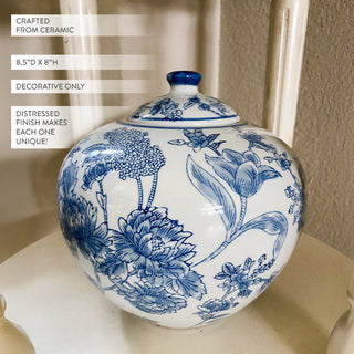 chinoiserie ginger jar