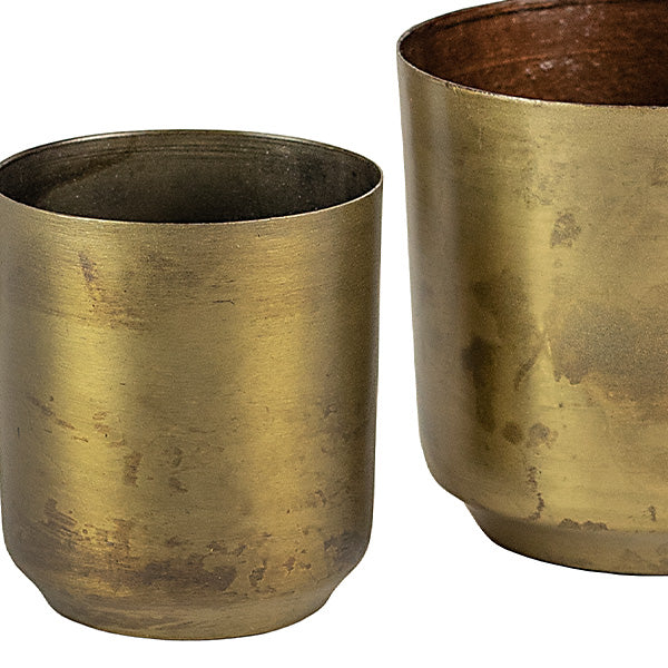 brass plant pot nz Brass Metal Planters