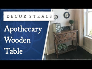 Apothecary Wooden Table