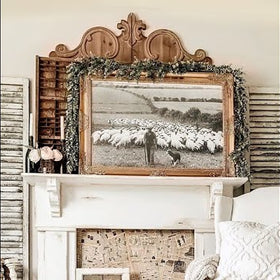 Wood Scroll Wall Decor - Decor Steals