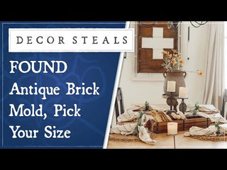 Antique Brick Mold, Pick Your Size