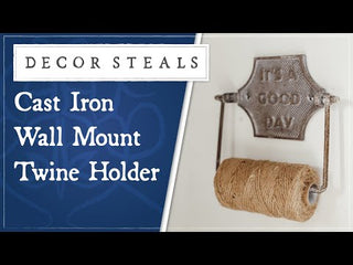 Cast Iron Wall Mount Twine Holder
