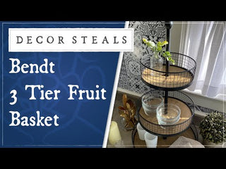 Rustic Tiered Produce Basket