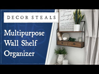 Multipurpose Wall Shelf Organizer