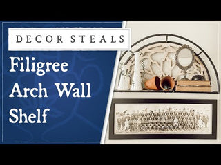 Filigree Arch Wall Shelf