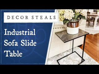 Industrial Sofa Slide Table