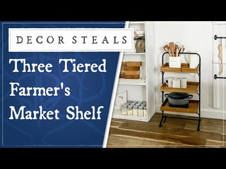 Three Tiered Farmer's Market Shelf