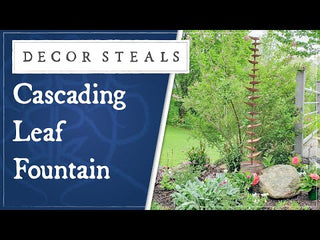 Cascading Leaf Fountain