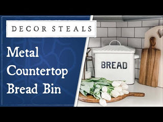 Metal Countertop Bread Bin