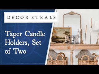 Taper Candle Holders, Set of Two