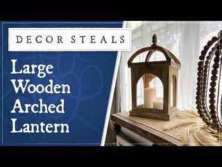 Large European Cathedral Arched Lantern