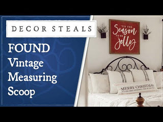 FOUND Vintage Measuring Scoop Planters, Set of 2