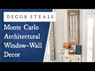 Monte Carlo Architectural Window-Wall Decor