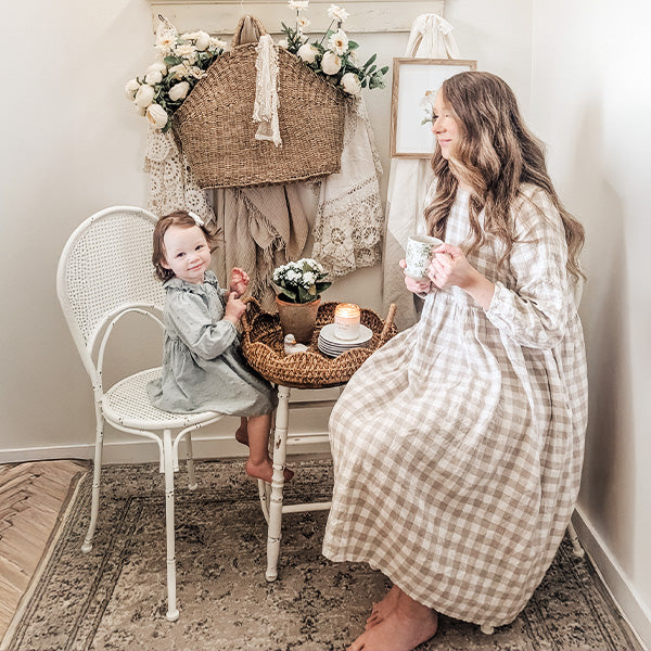 Vintage-Inspired Distressed White Side Dining Chair, Set of Two