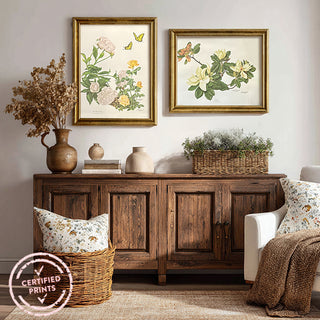 FOUND Certified Richard Sloan Signed Vintage LARGE Prints, Choose Your Style