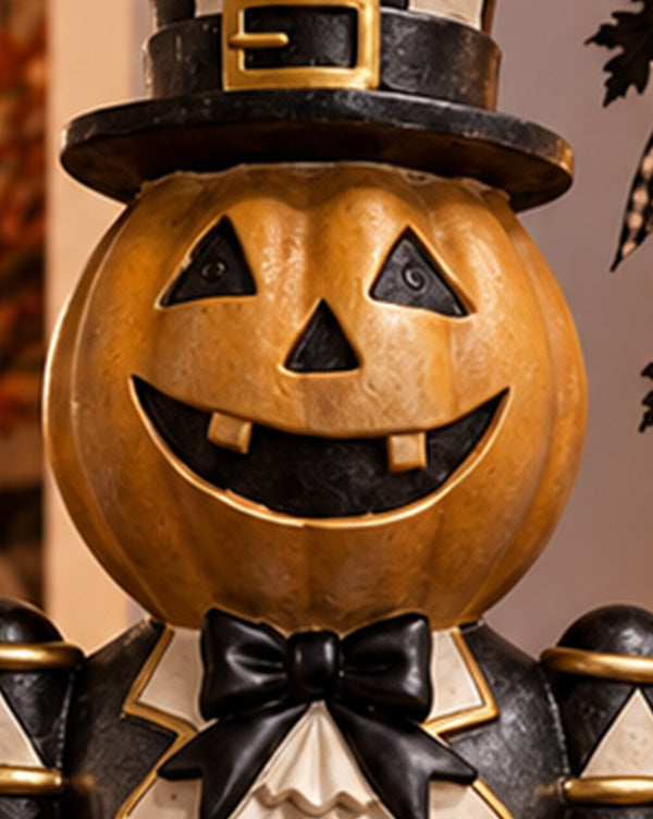 Grand Pumpkin Soldier Statue | 50 Inch