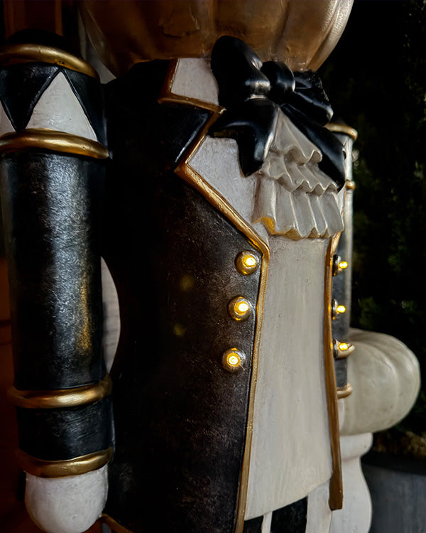 Grand Pumpkin Soldier Statue | 50 Inch
