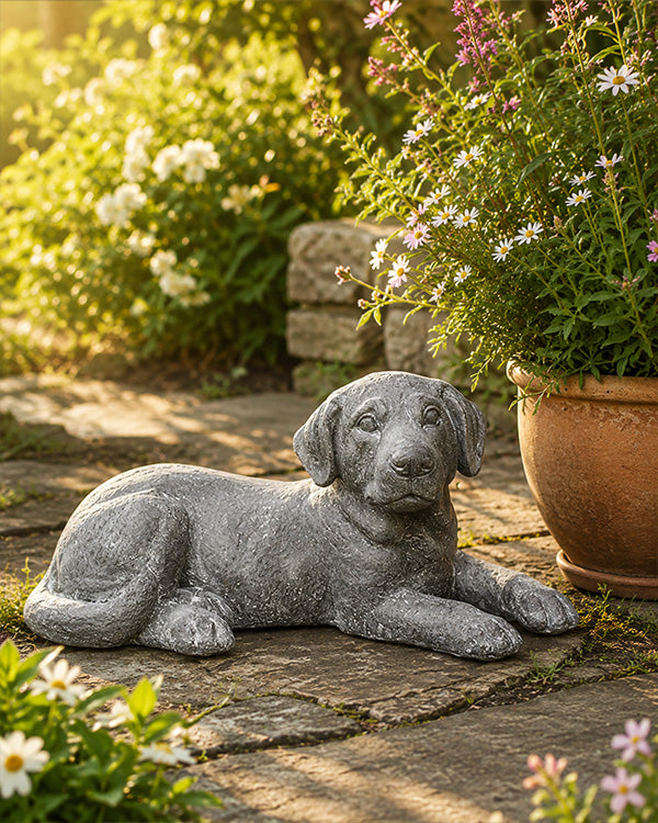 Labrador Dog Garden Statue 25 Inch