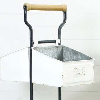  Storage Rack with Wood Handle