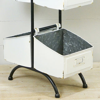  Storage Rack with Wood Handle