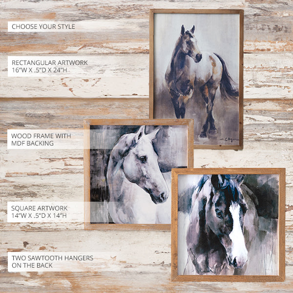 Rustic Stallion Rustic Stallion Wall Art - Decor Steals