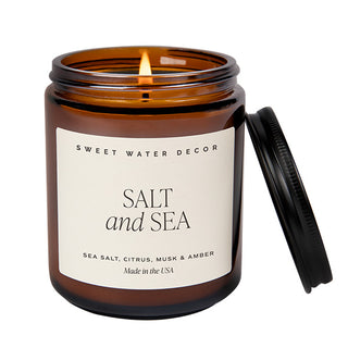 Salt and Sea Candle