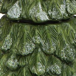 Santa Decorating Christmas Tree Musical Figurine | Plays Jingle Bells