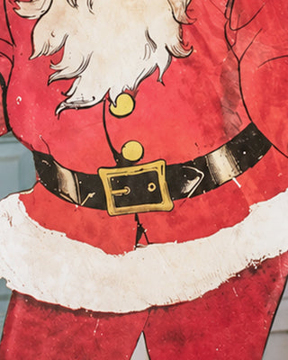 52 Inch Tall Vintage-Inspired Lifesize Santa Cutout | Santa Friends Collection