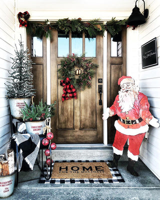 52 Inch Tall Vintage-Inspired Lifesize Santa Cutout | Santa Friends Collection