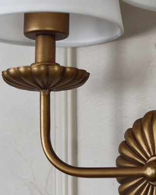 Elegant Cordless Double Wall Sconce Set with LED Bulbs Remote and Timer
