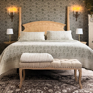 double candle sconce with LED candles, set of 2